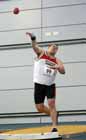Craig Sturrock (Gateshead) wins the senior mens shot.